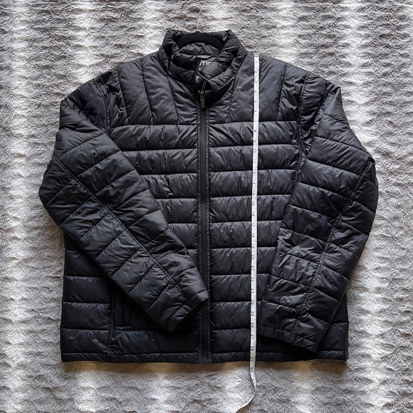 Nautica ~Men Quilted Puffer Jacket~ Water Resistant~ Size 2XL Black - Picture 5 of 10